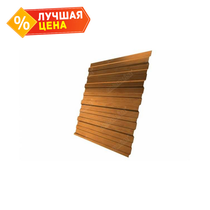 Профлист Grand Line C10A Print-double Elite 0.45 мм Golden Wood