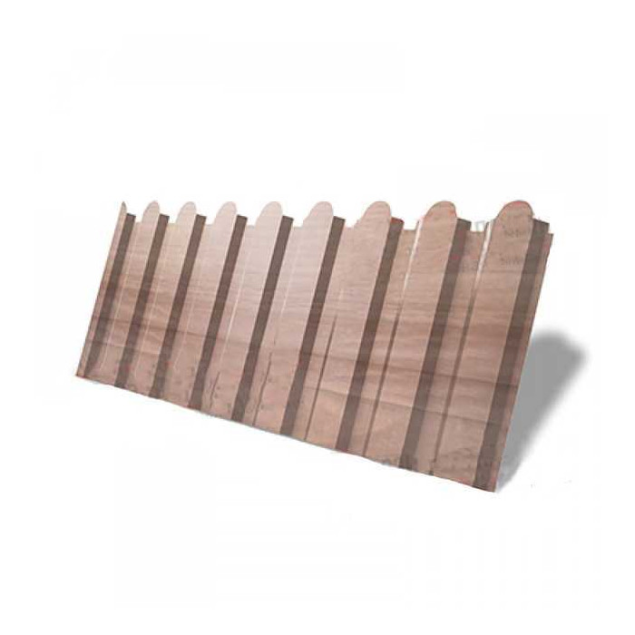 Профлист Grand Line фигурный C20A Print Elite 0.45 мм White Wood